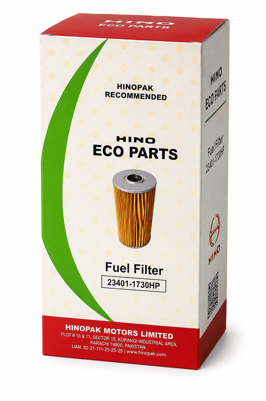 HINO ECO PARTS Fuel Filter (23401-1730HP)