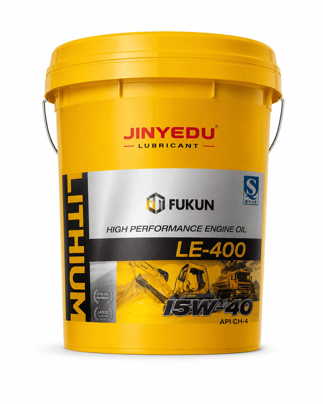 Jinyedu Lubricant Fukun Engine Oil LE-400 15W-40 Pail