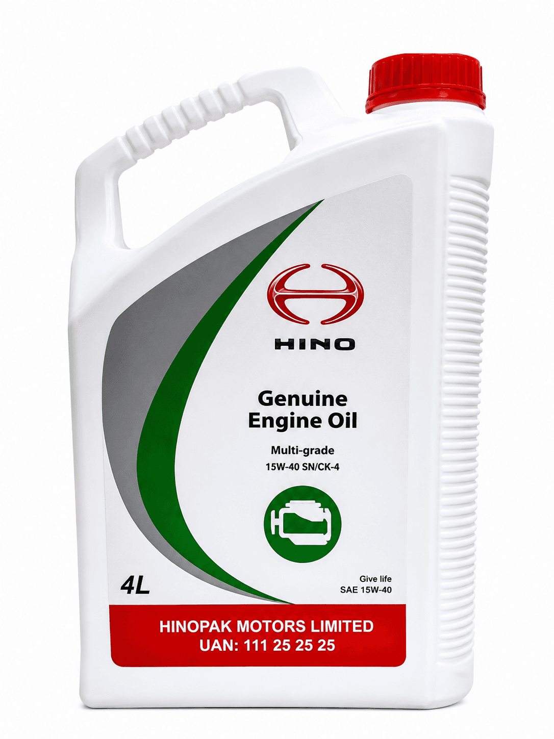 HINO Genuine Engine Oil 15W-40 SN/CK-4