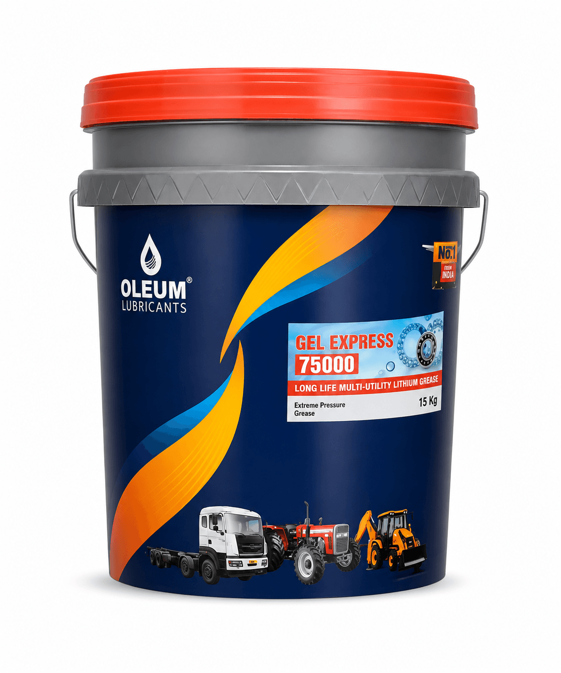 Oleum Lubricants Gel Express 75000 Lithium Grease 15Kg Pail